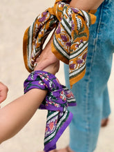 FOULARD DELHI VIOLETTE